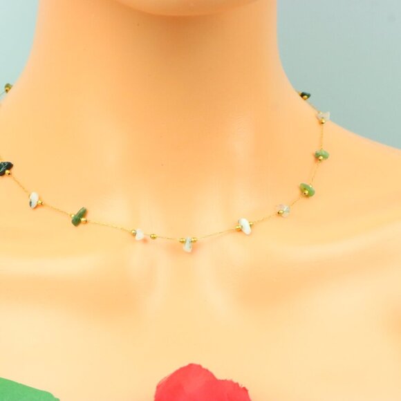 Delicate & Contemporary Necklace Chain, A Lovely Choice for Women, EVCH1117 - Picture 5 of 15